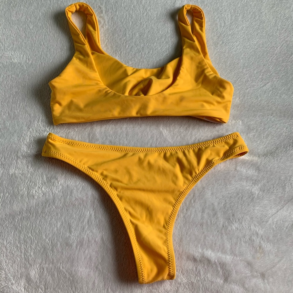 Yellow Bikini Set - Picture 2 of 4